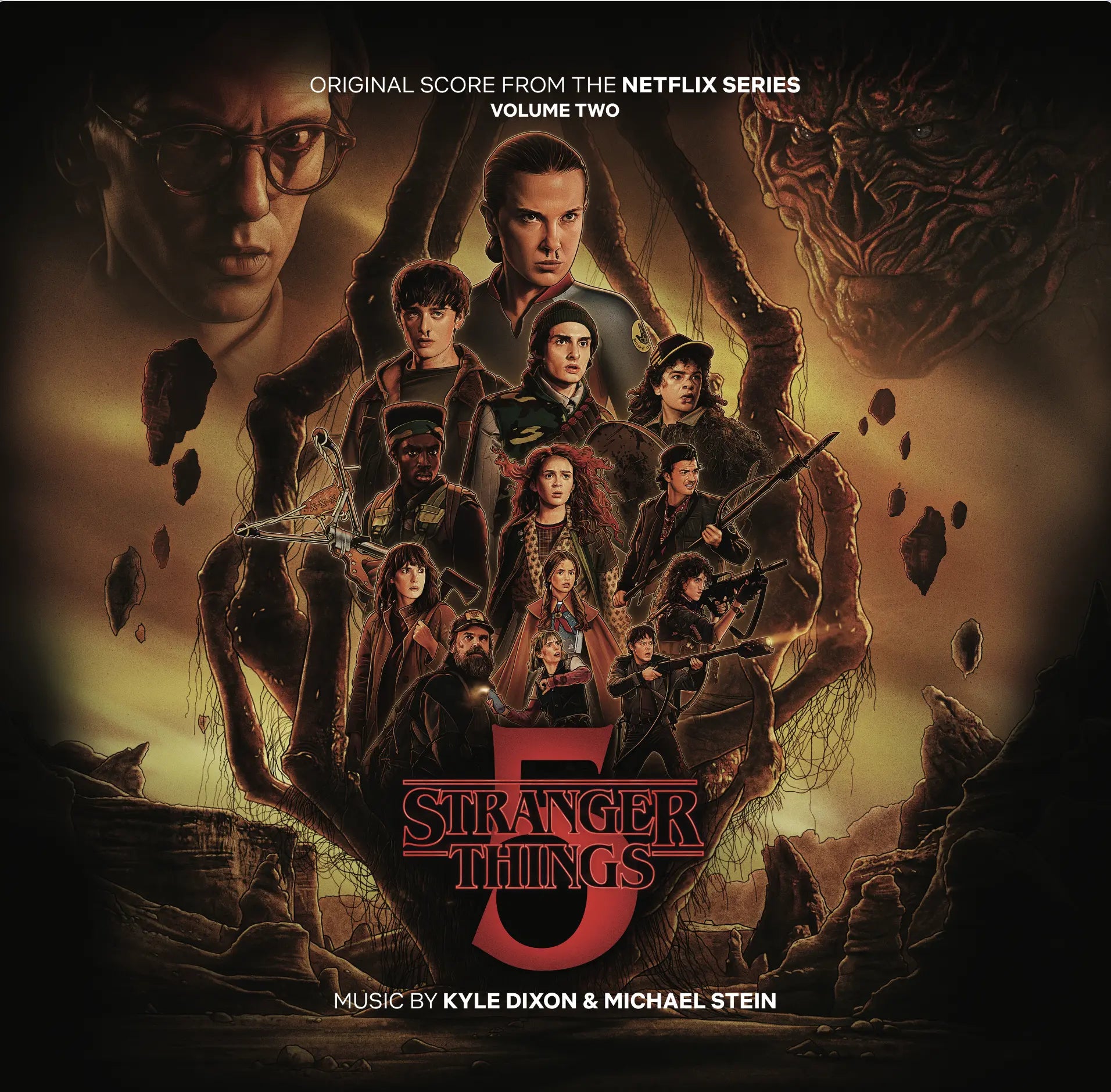 Kyle Dixon & Michael Stein - Stranger Things 5 (Original Score From The Netflix Series) Volume 2 (Blue Vinyl) (New Vinyl)