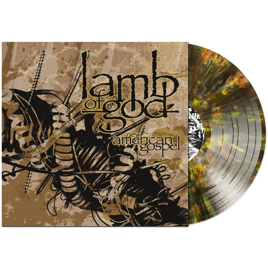 Lamb Of God - New American Gospel (Black/White/Gold Splatter Vinyl) (New Vinyl)