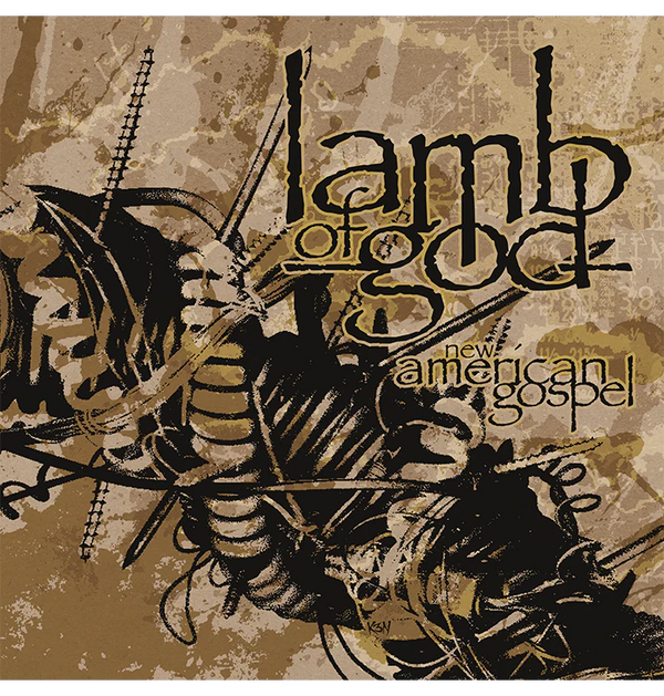 Lamb Of God - New American Gospel (Black/White/Gold Splatter Vinyl) (New Vinyl)