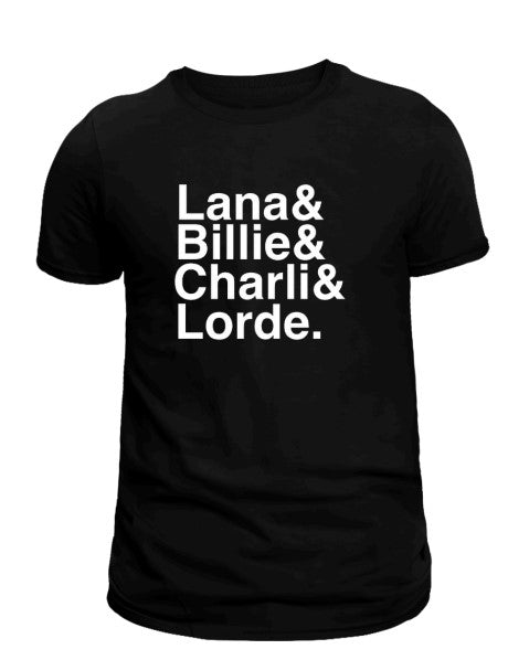 Lana & Billie & Charli & Lorde T-Shirt
