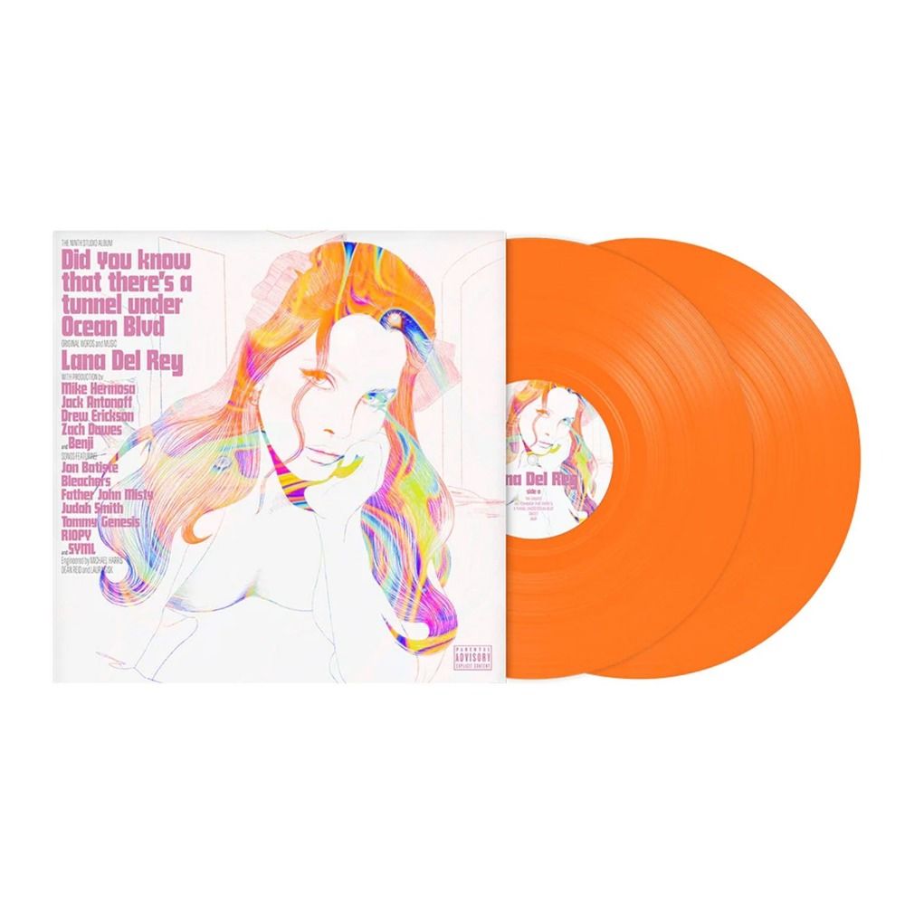 Lana Del Rey - Did You Know That There's A Tunnel Under Ocean Blvd (Festival Edition) (2LP Orange Vinyl) (New Vinyl)
