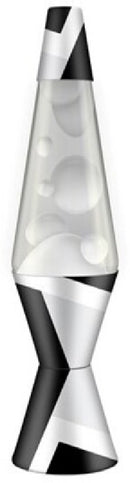 Lava Lamp Classic - POLYGONAL WHITE TONE 14.5" - PICK UP ONLY