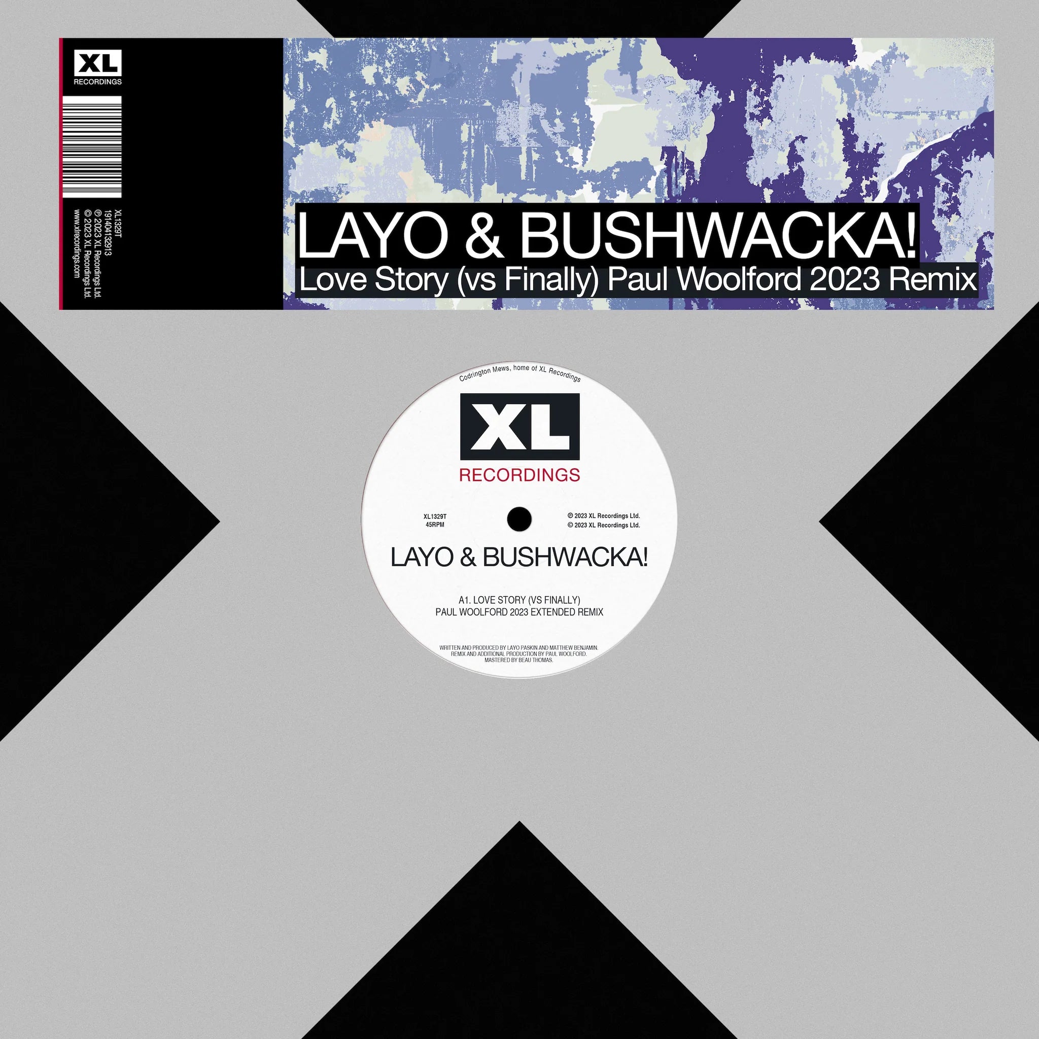 Layo & Bushwacka - Love Story 12" (Paul Woolford Radio Remix) (New Vinyl)