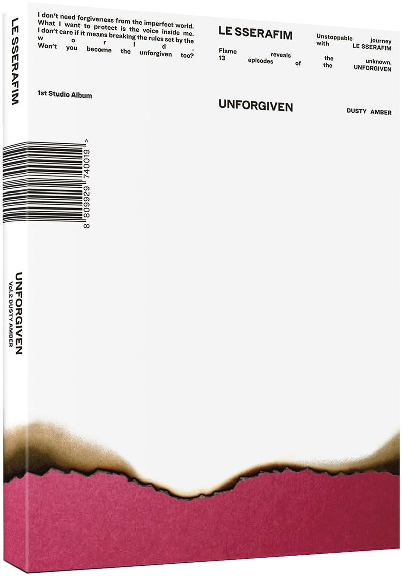 Le Sserafim - Unforgiven Vol. 2 (Dusty Amber Vesion) (New CD)