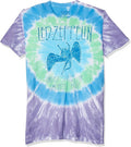 Led Zeppelin - Tie-Dye Green and Blue - Swan Song T-Shirt