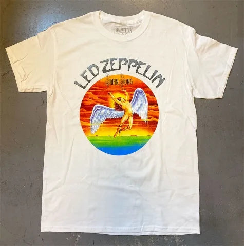 Led Zeppelin - White Swan Song T-Shirt