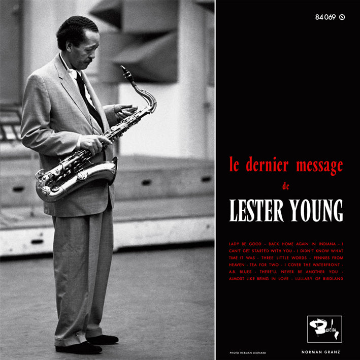 Lester Young – Le Dernier Message (Sam Records) (New Vinyl)