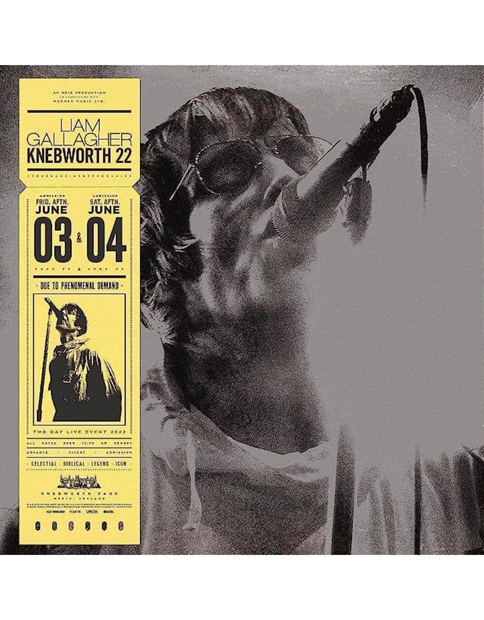 Liam Gallagher - Knebworth '22 (Sun Yellow 2LP) (New Vinyl)