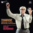 London Philharmonic Orchestra/Mstislav Rostropovich - Tchaikovsky: Symphonies 1-6, Manfred, Francesca Da Rimini, Romeo And Juliet (New CD)