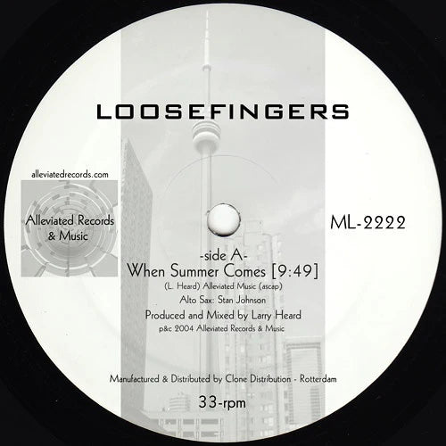 Loosefingers (Larry Heard) - Loosefingers EP 2 (12") (New Vinyl)