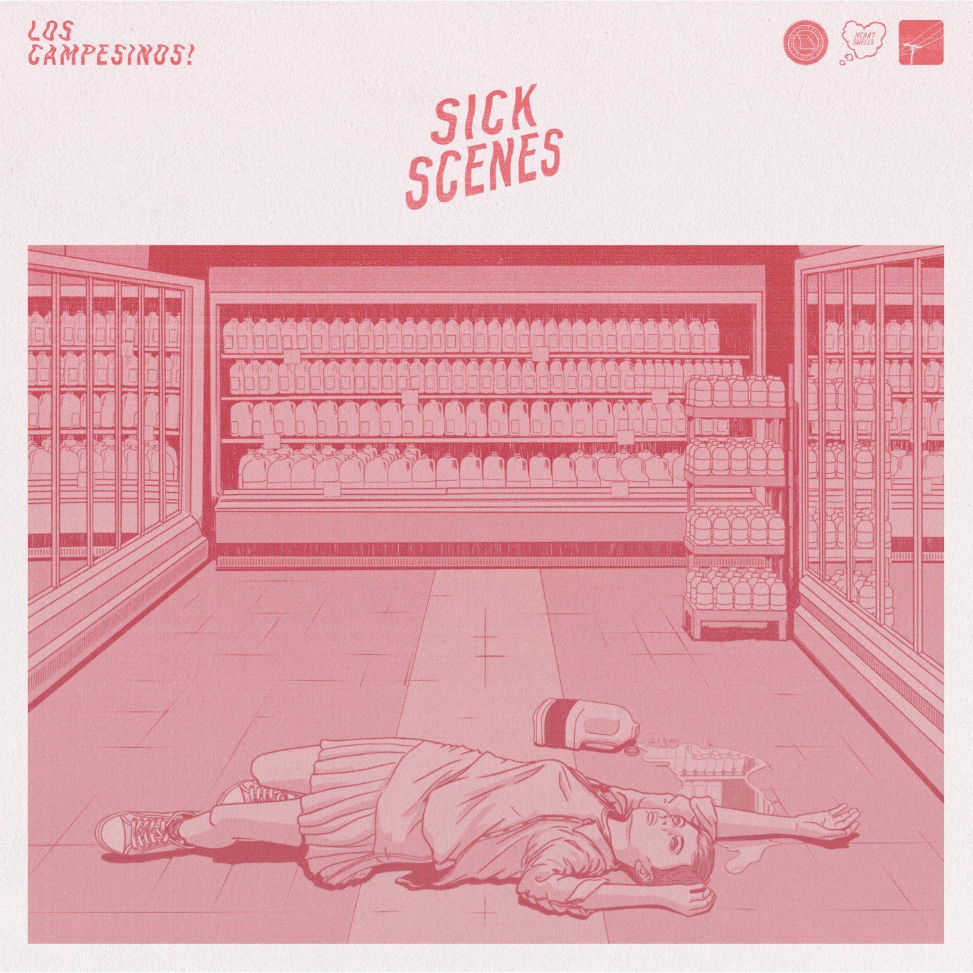 Los Campesinos! - Sick Scenes (Pink Vinyl) (New Vinyl)