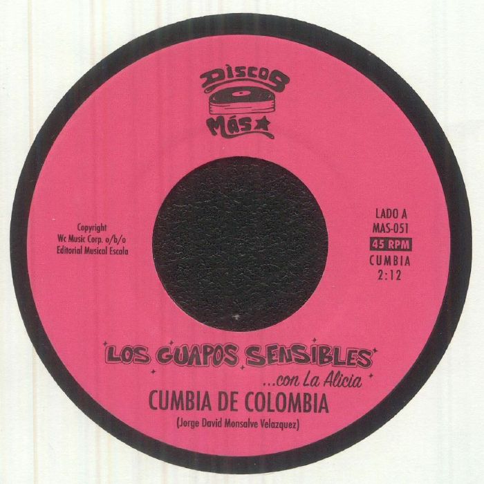 Los Guapos Sensibles with La Alicia - Cumbia De Colombia / Fade Into You (7") (New Vinyl)