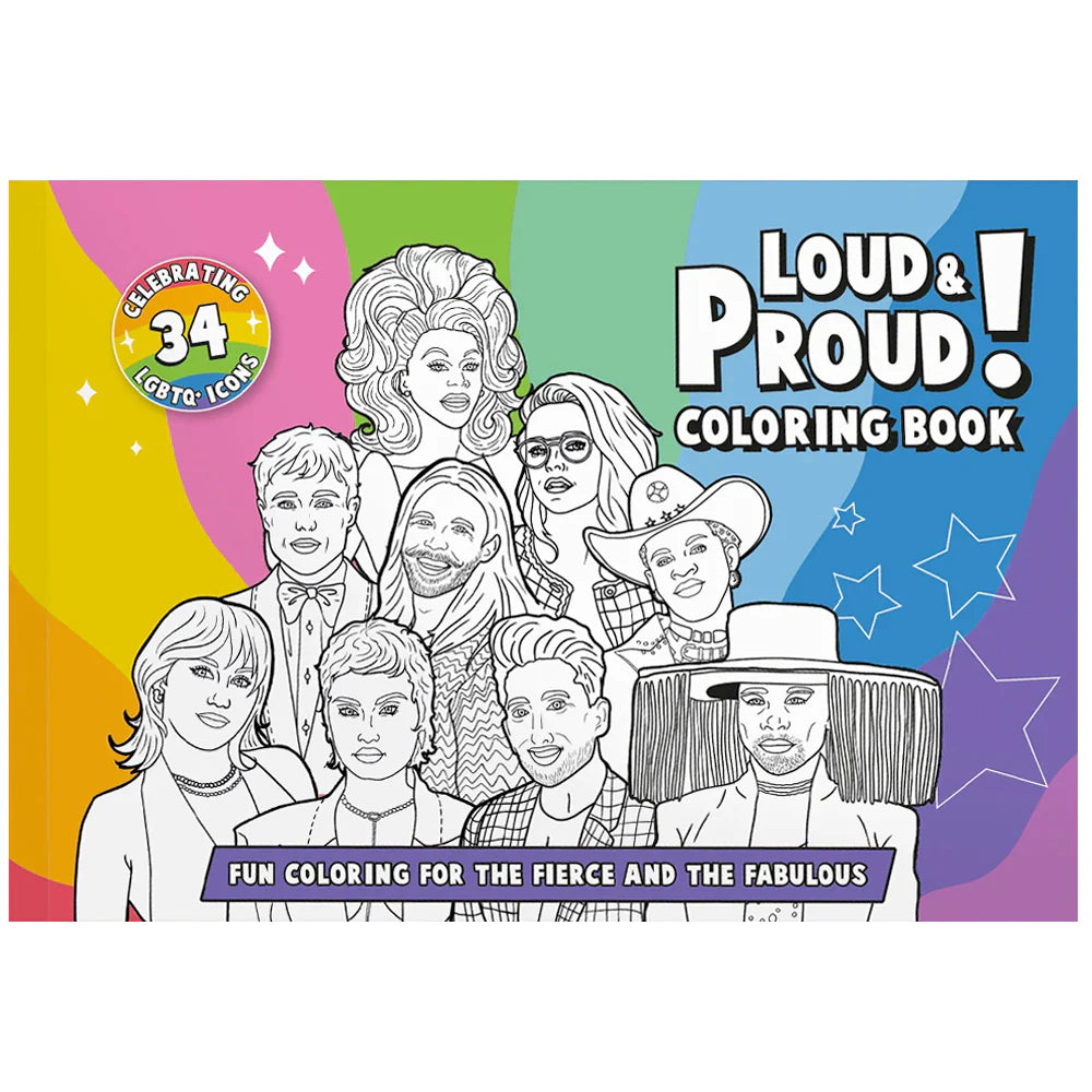 Loud & Proud Coloring Book