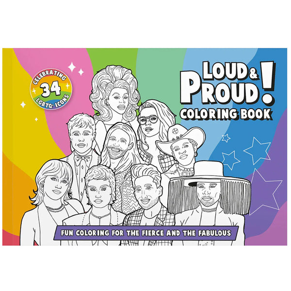 Loud & Proud Coloring Book