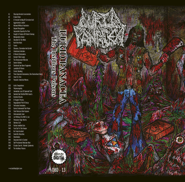 Lurid Panacea - The Insidious Poisons (New Cassette)