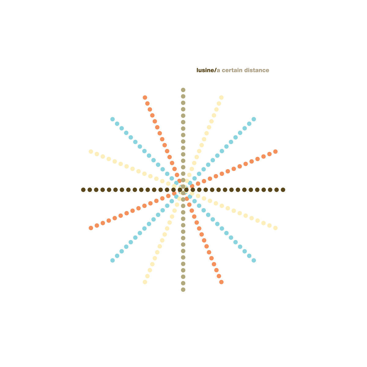 Lusine - A Certain Distance (2LP Transparent Orange & Teal) (New Vinyl)