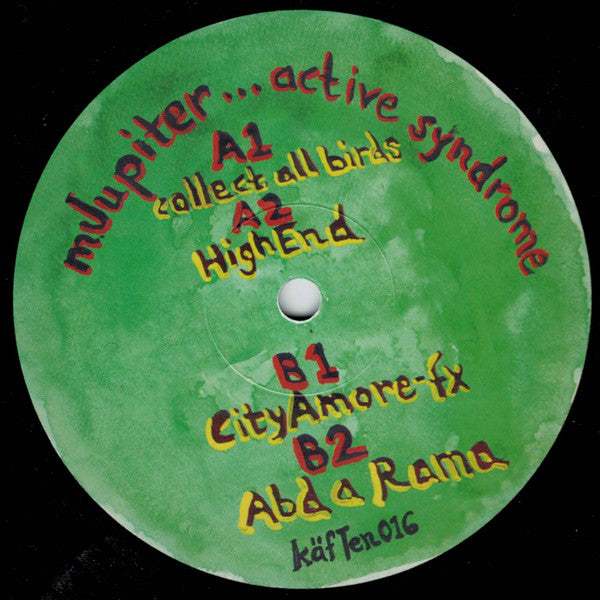 M Jupiter - Active Syndrome 12" (New Vinyl)