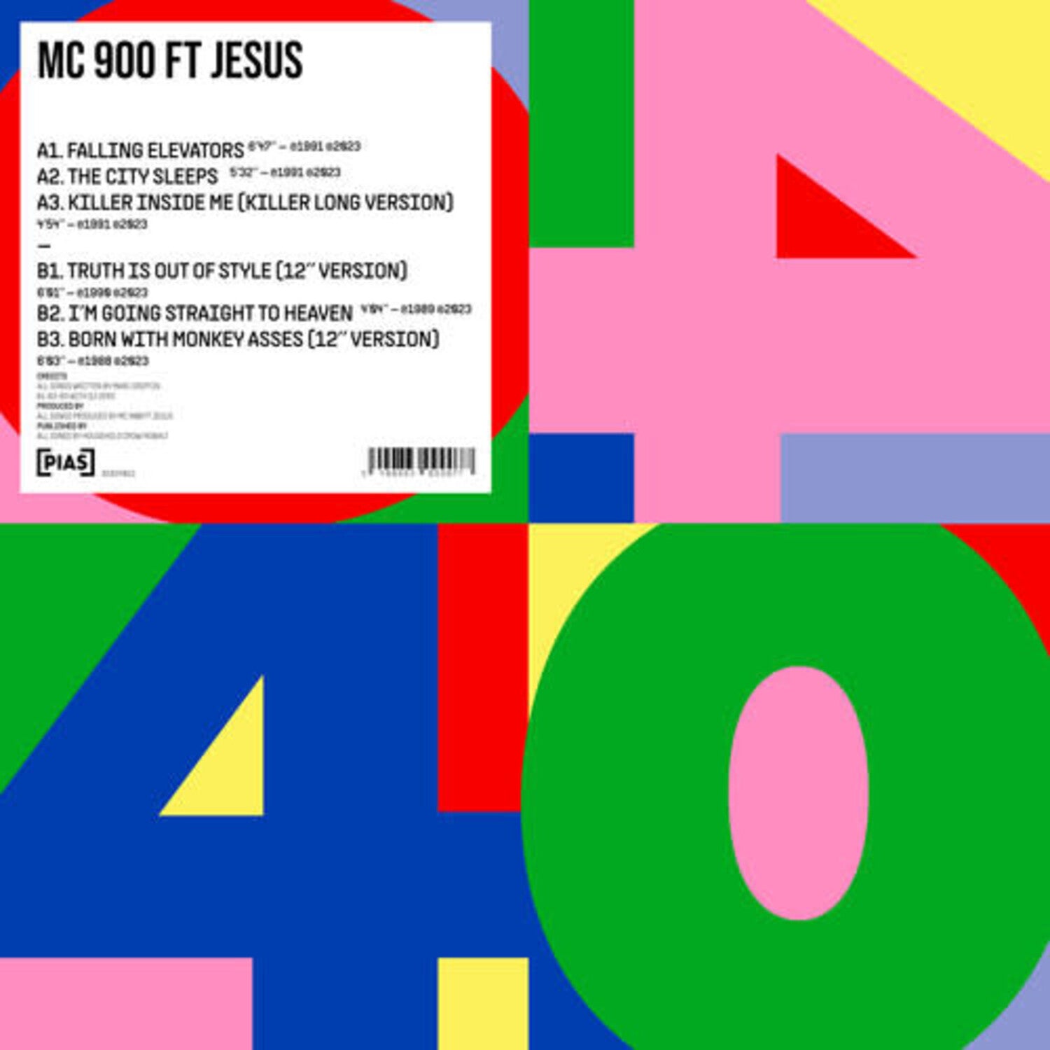MC 900 ft. Jesus - PIAS 40 EP (New Vinyl)