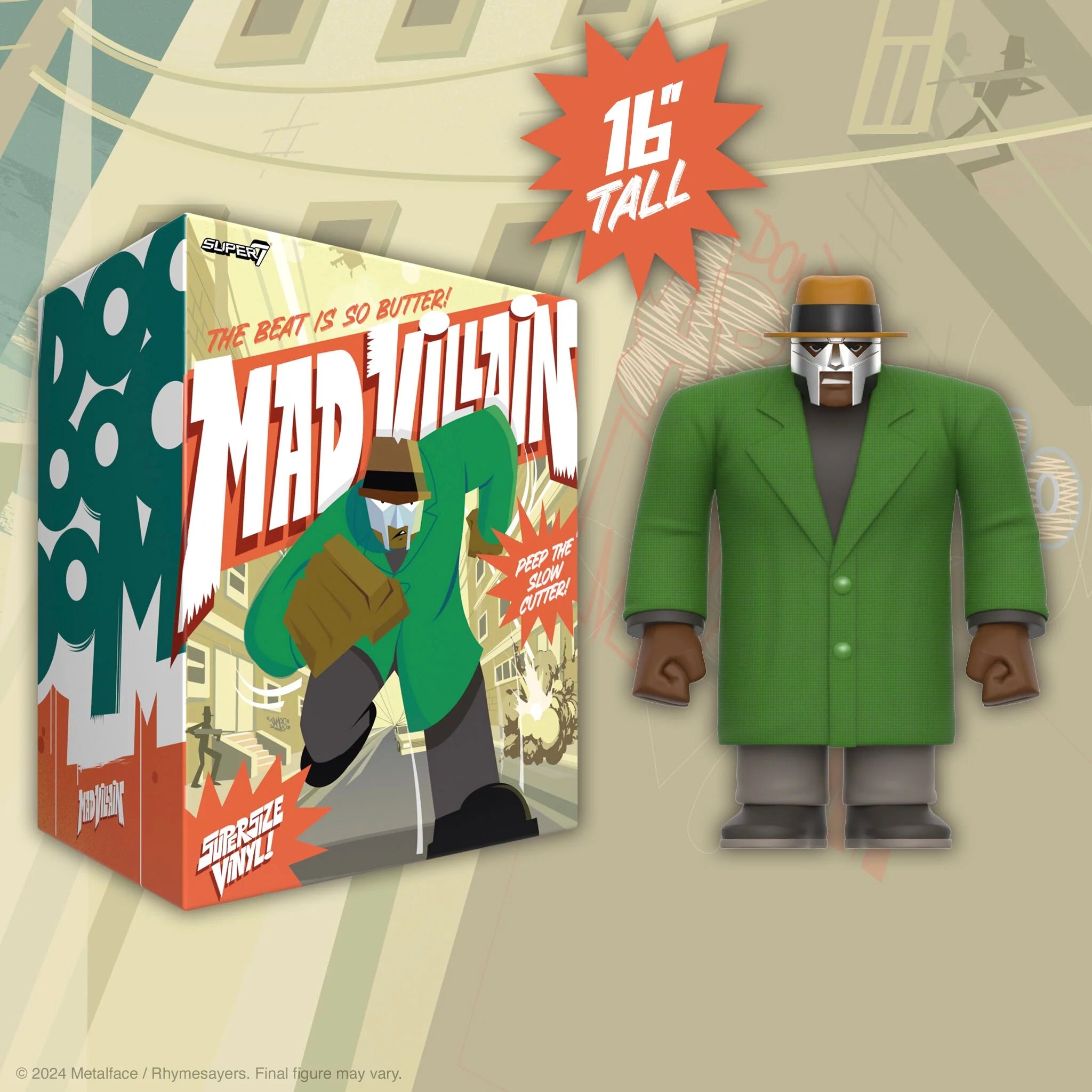 MF DOOM SuperSize - SUPER7 - Vinyl MF DOOM x MADLIB MADVILLAIN