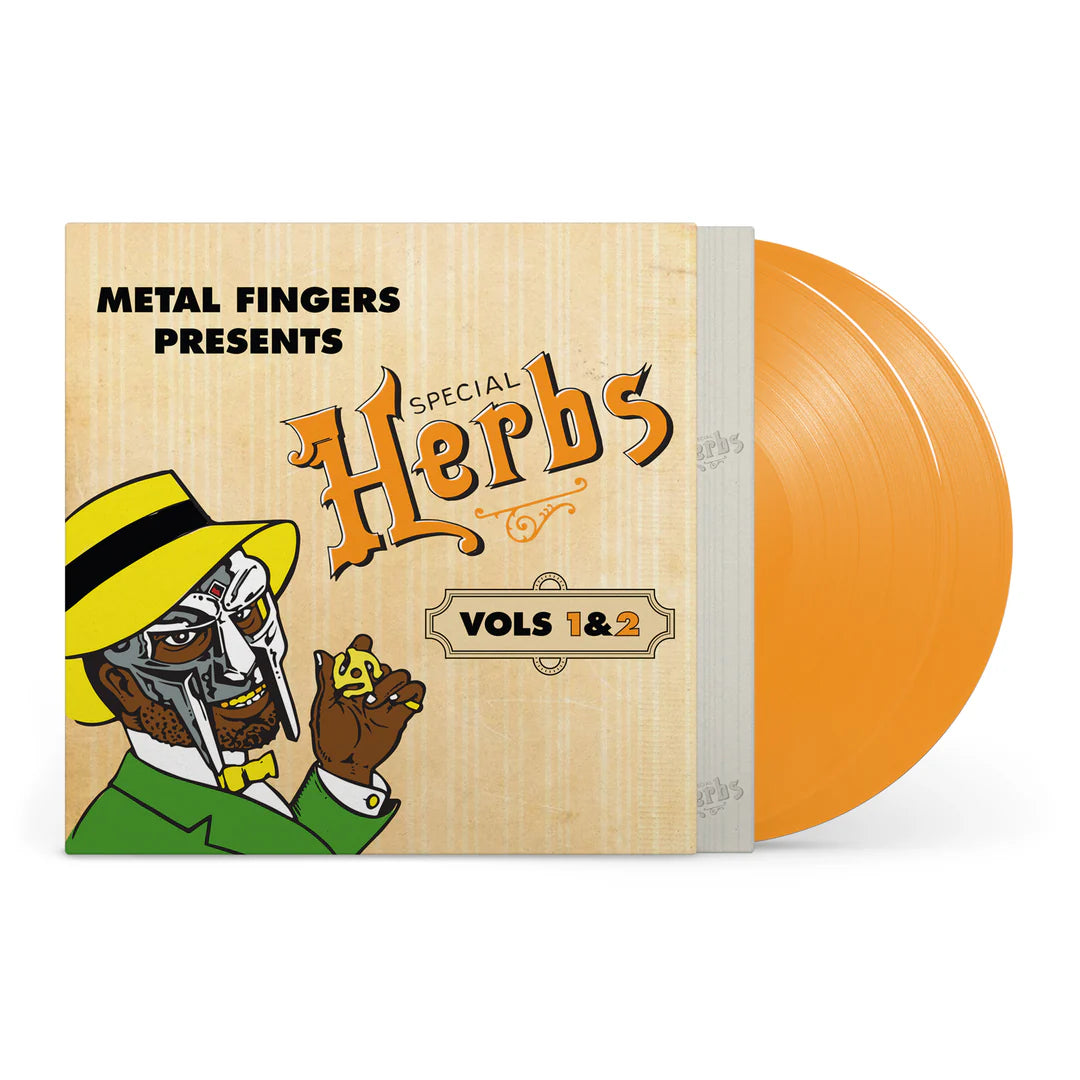MF Doom - Metal Fingers Presents: Special Herbs Vol. 1 & 2 (2LP Yellow Vinyl) (New Vinyl)