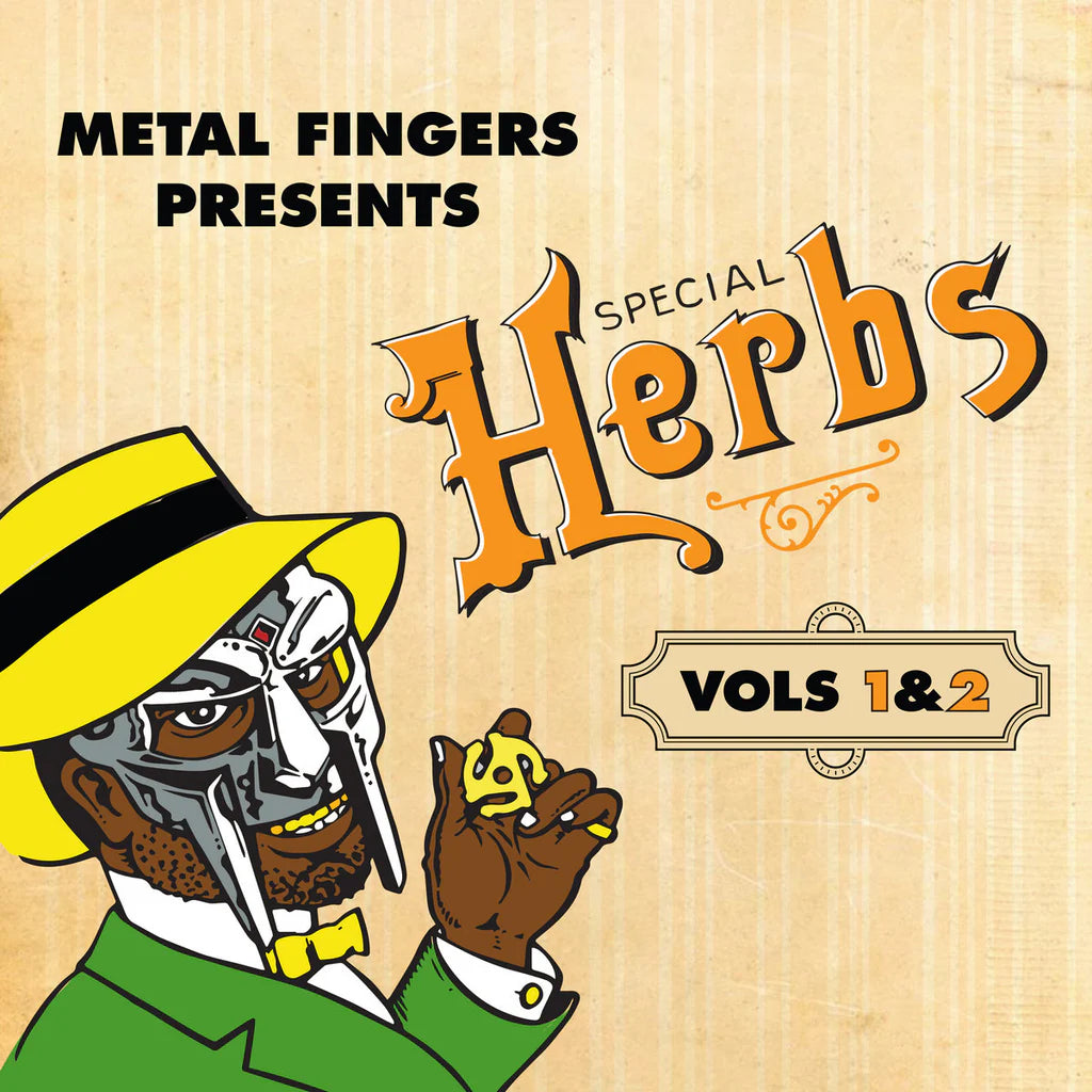 MF Doom - Metal Fingers Presents: Special Herbs Vol. 1 & 2 (2LP Yellow Vinyl) (New Vinyl)