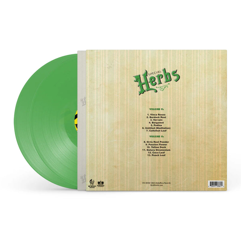 MF Doom - Metal Fingers Presents: Special Herbs Vol. 9 & 0 (2LP Evergreen Vinyl) (New Vinyl)