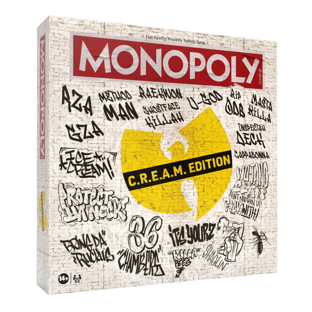 MONOPOLY: Wu-Tang Clan: C.R.E.A.M. Edition Board Game