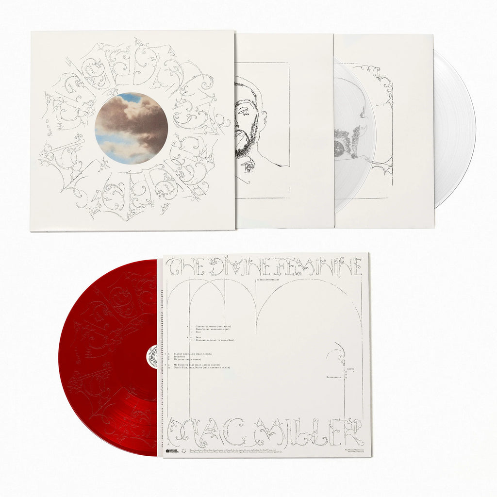 Mac Miller - The Divine Feminine (10th Anniversary) (Indie Exclkusive Milky Clear/Ruby Vinyl) (New Vinyl)