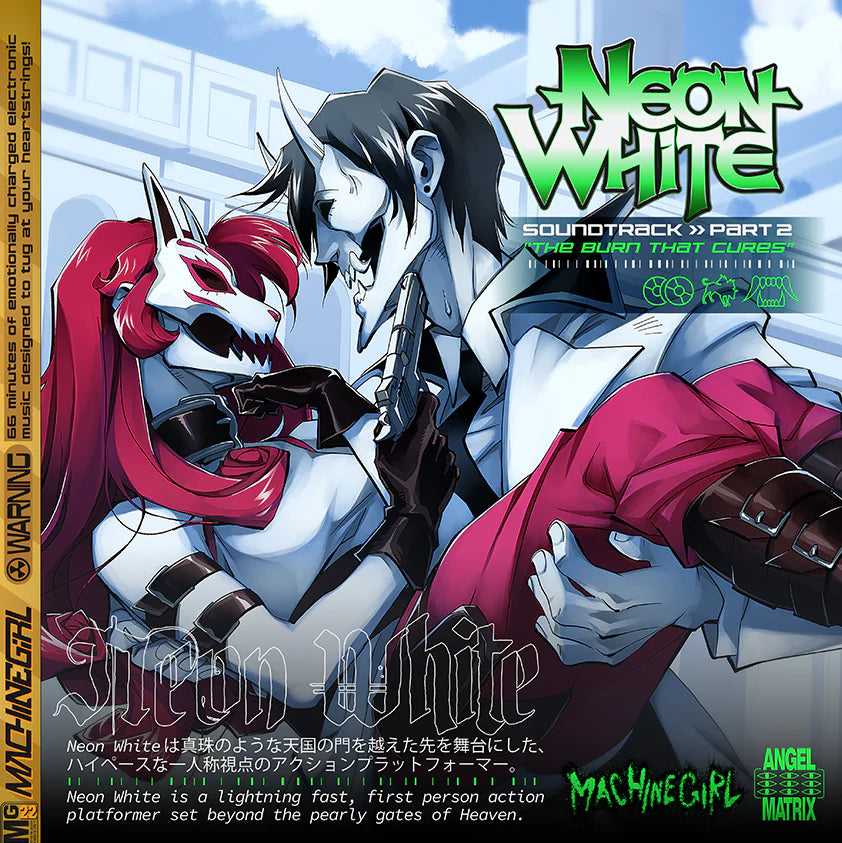 Machine Girl - Neon White Soundtrack Part. 2 "The Burn That Cures" (New Vinyl)