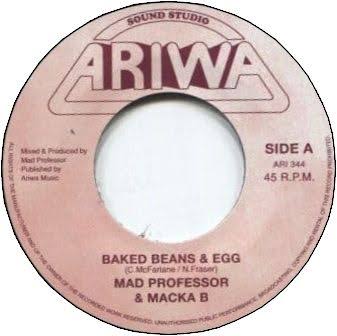 Mad Professor & Macka B – Baked Beans & Eggs/ Kentuky Version (7") (New Vinyl)