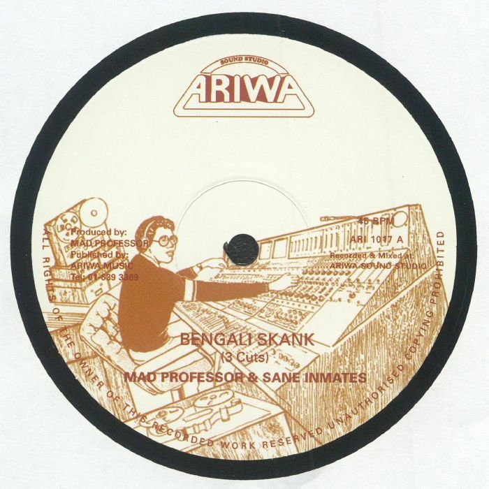 Mad Professor & Sane Inmates - Bengali Skank 12" (New Vinyl)