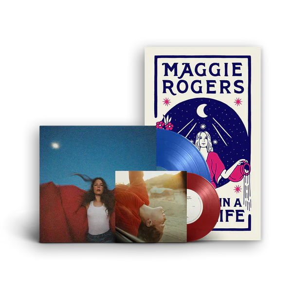 Maggie Rogers - Heard It In A Past Life (5th Anniv. Edition) (Blue Vinyl w/ Red Vinyl 7") (New Vinyl)
