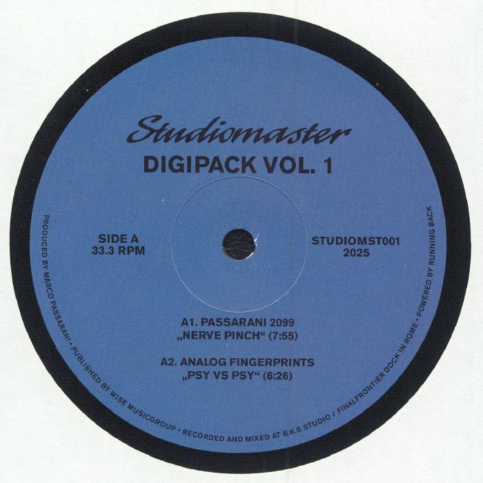 Marco Passarani - Digipack Vol. 1 (12") (New Vinyl)