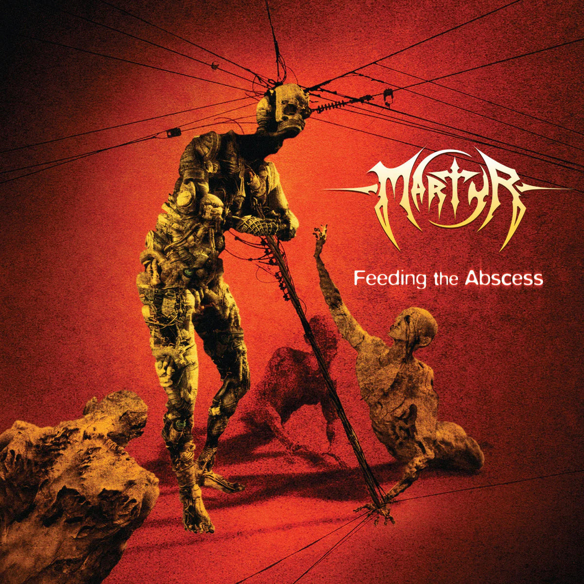 Martyr - Feeding The Abscess (Custom Gold Shimmer Vinyl) (New Vinyl)