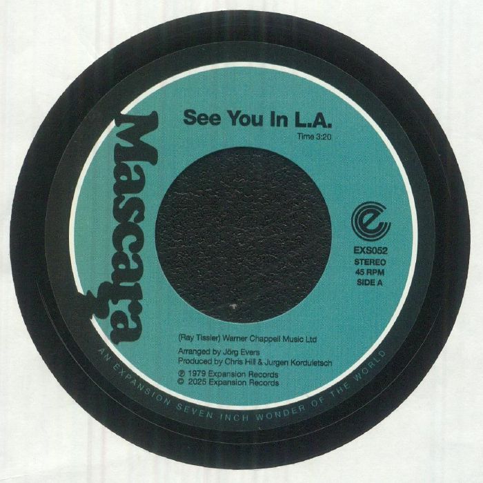 Mascara ft. Luther Vandross - See You In LA 7" (New Vinyl)
