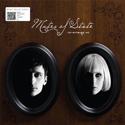 Mates Of State - Re-Arrange Us (Blue Vinyl) (New Vinyl)