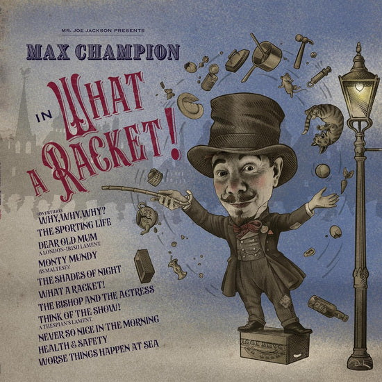 Max Champion (Joe Jackson) - Mr. Joe Jackson Presents Max Champion In What A Racket! (New CD)