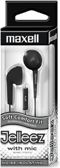 Maxell Jelleez Earbuds w/ Microphone
