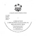 Melancholy Man - Precaution (12") (New Vinyl)