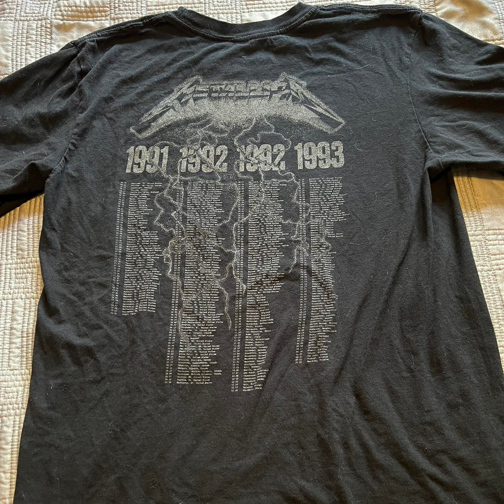 Metallica - Tour 1991-1993 Skull - T Shirt