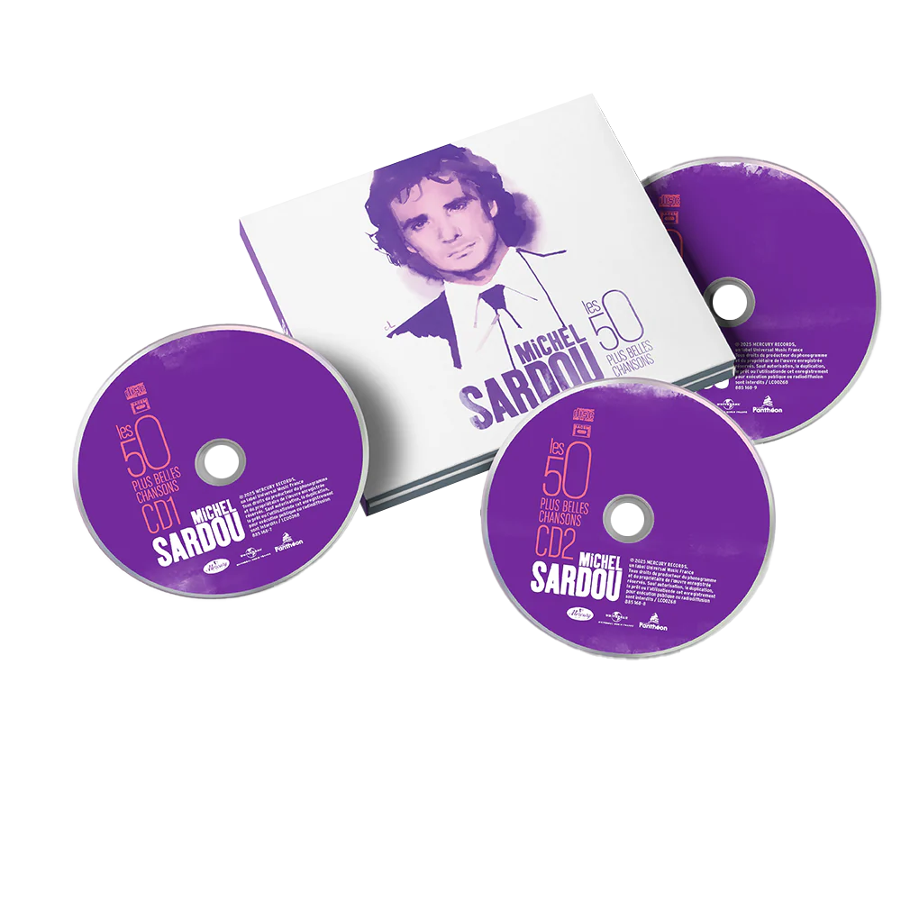 Michel Sardou - Les 50 Plus Belles Chansons (3CD) (New CD)