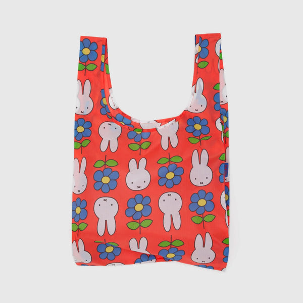 Miffy X Baggu - Flower Miffy Standard Baggu Reusable Bag