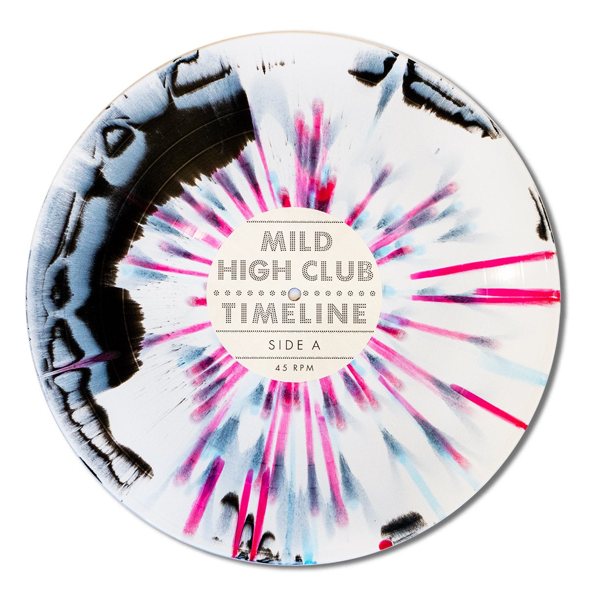 Mild High Club - Timeline (White with Pink, Black and Blue Splatter Vinyl) (New Vinyl)