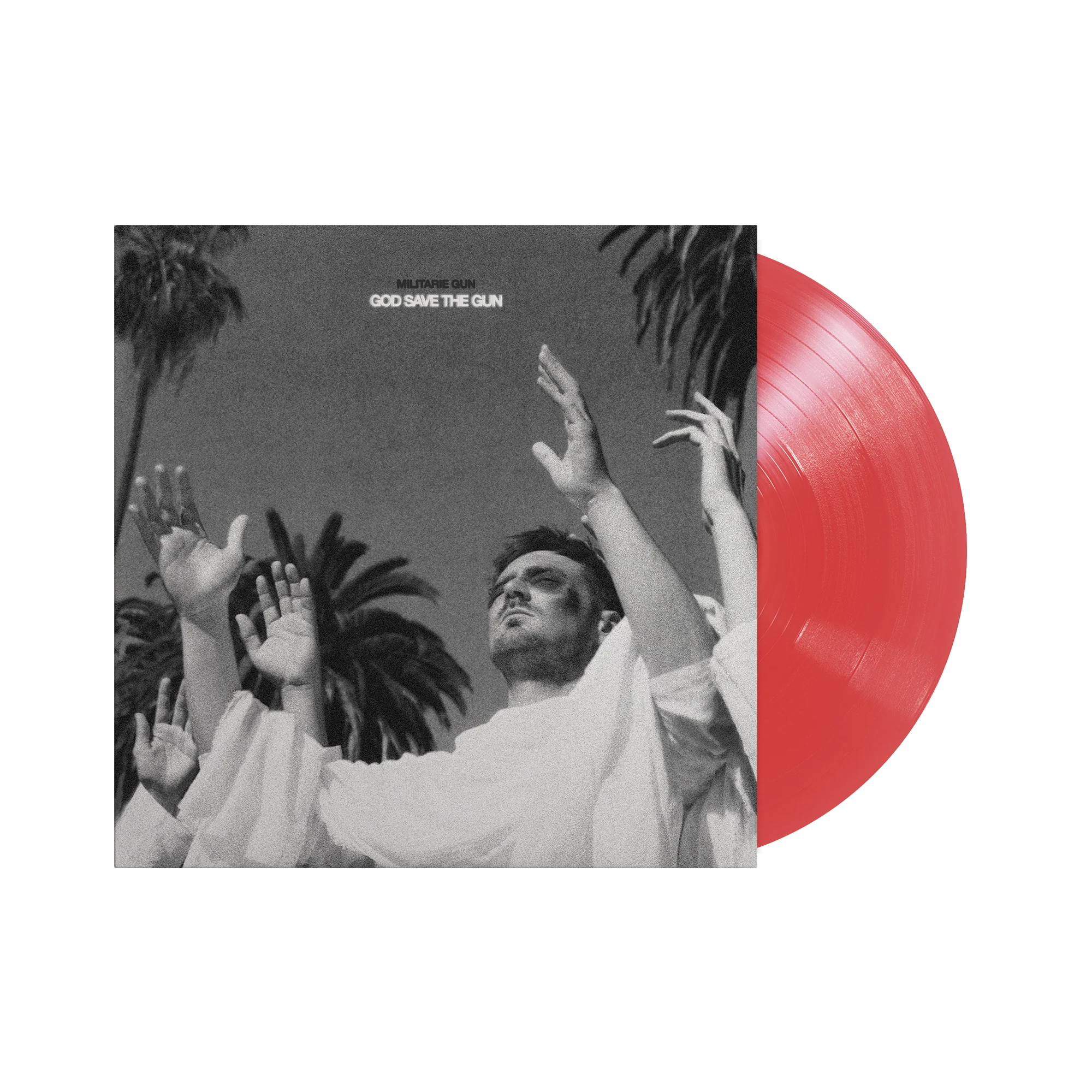 Militarie Gun - God Save The Gun (Indie Exclusive Transclucent Red Vinyl) (New Vinyl)