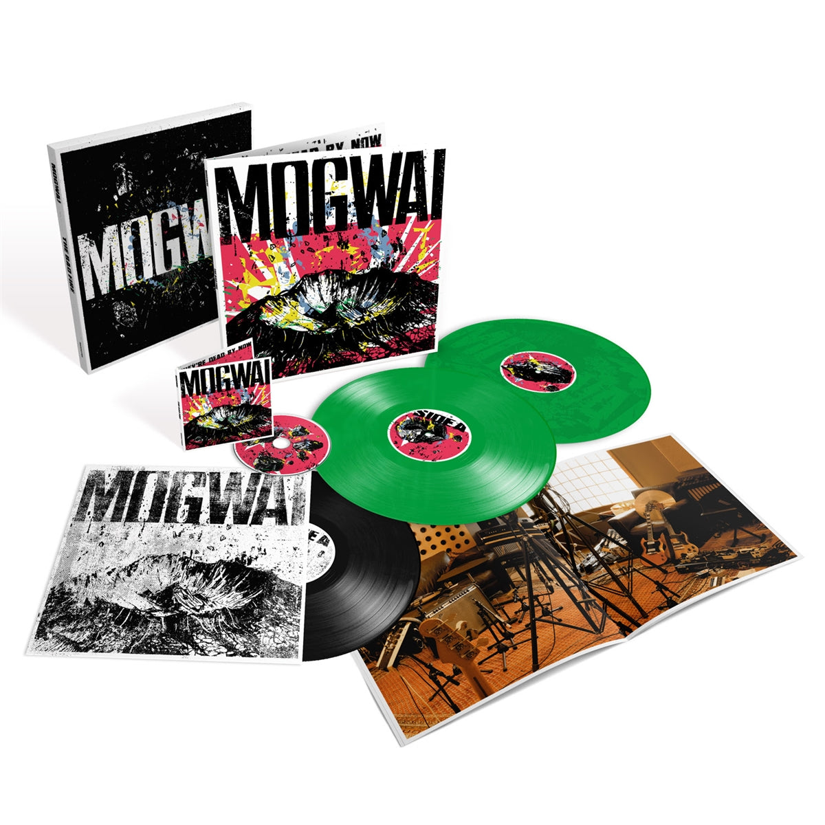 Mogwai - The Bad Fire (3LP Deluxe Edition Green Vinyl) (New Vinyl)