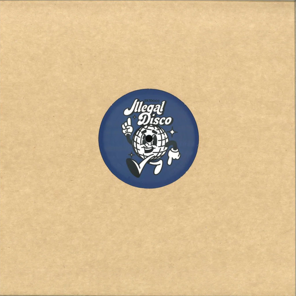 Monsieur Van Pratt & Boogietraxx - Illegal Disco Limited 002 (Blue Vinyl) (12") (New Vinyl)