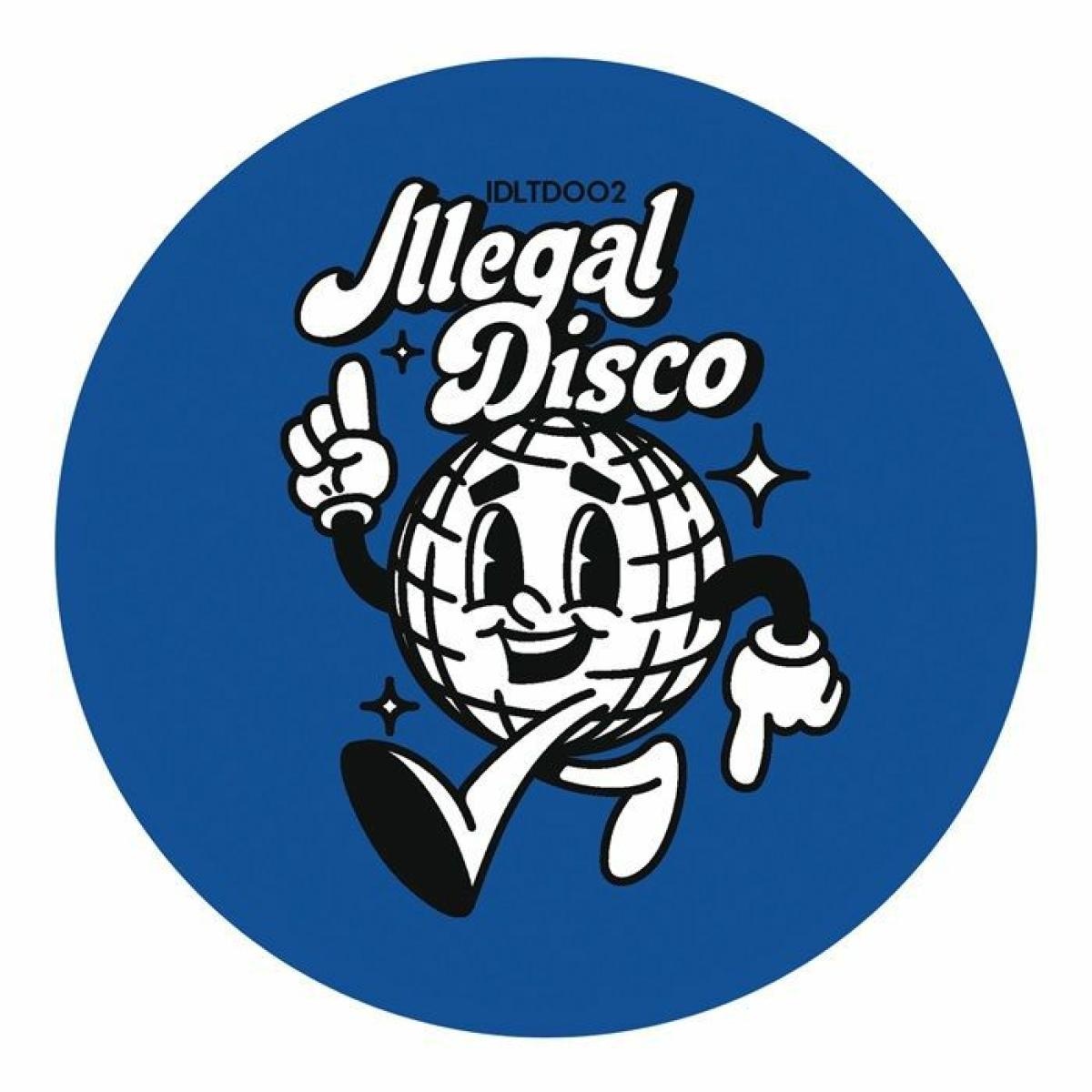 Monsieur Van Pratt & Boogietraxx - Illegal Disco Limited 002 (Blue Vinyl) (12") (New Vinyl)