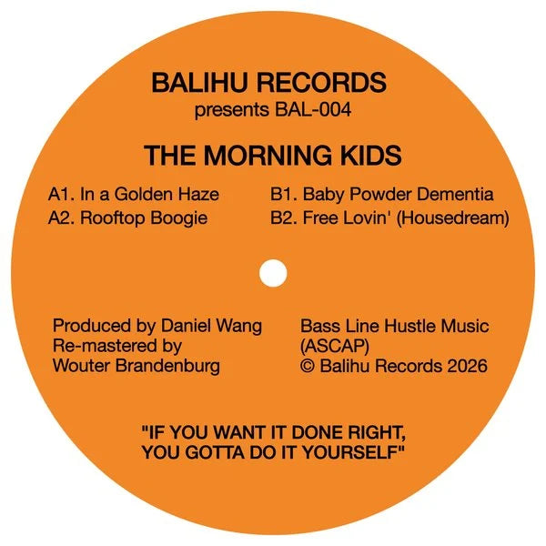 Morning Kids - In A Golden Haze (12") (New Vinyl)