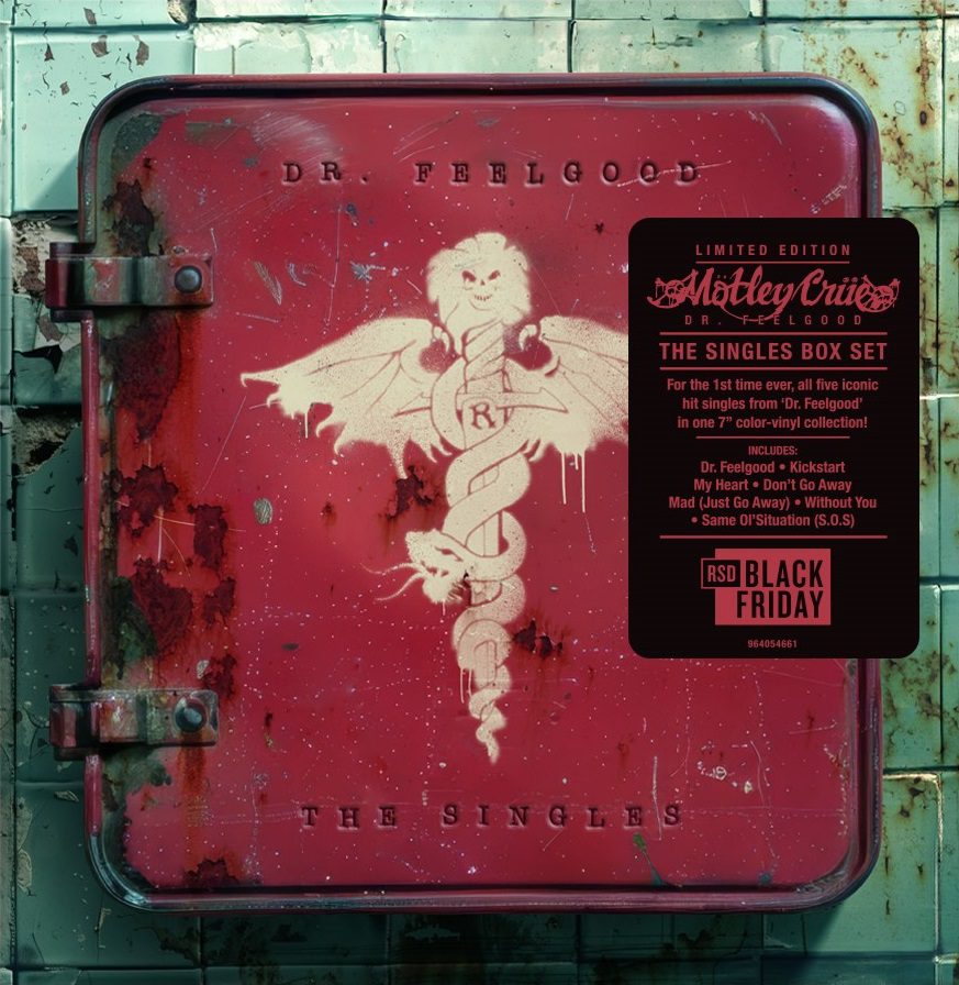 Motley Crue - Dr. Feelgood 35th Anniversary 7" Box (RSD Black Friday 2024) (New Vinyl)
