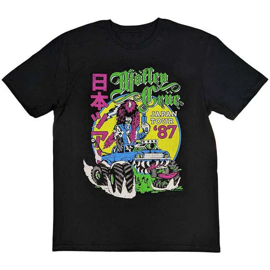 Motley Crue - Girls Girls Girls Japanese Tour - T-Shirt